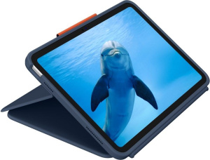 Клавиатура-чехол Logitech Rugged Combo 4 Touch 920011183 для iPad 10-го поколения, синяя