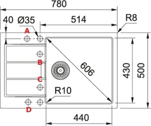 Кухонная раковина Franke Sirius SID 611-78 114.0181.972, белый полярный
