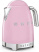 Чайник Smeg KLF04PKEU пастельный розовый