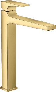 Смеситель для раковины Hansgrohe Metropol 32512990, полированное золото