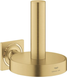 Держатель запасного рулона туалетной бумаги Grohe Allure 40956GN1, матовое золото