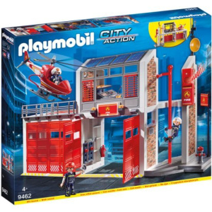 Набор с элементами конструктора Playmobil City Action 9462 Пожарная служба: Пожарная станция, 181 дет.