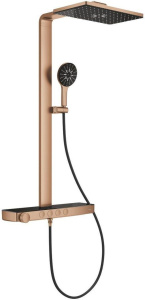 Душевая стойка Grohe Spa Rainshower Aqua Pure 100962DL00, матовая медь