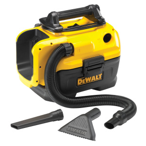 Аккумуляторно-сетевой строительный пылесос DeWALT DCV584L
