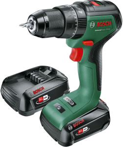 Аккумуляторная ударная дрель Bosch UniversalImpact 18V-60 (06039D7102)