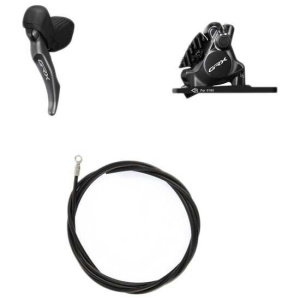 Комплект рычагов гидравлических дисковых тормозов Shimano GRX Dual Control Blrx820L/Brrx820F, левый 1, переключатель