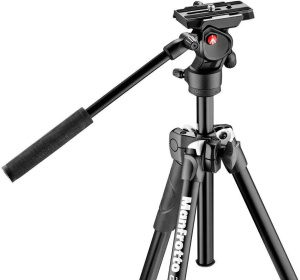 Штатив Manfrotto MK290LTA3-V 290 с головкой MVH400AH, чёрный