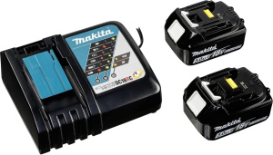 Ударная дрель Makita DDF458RTJ 18V LXT с АКБ 2x5,0 Ah и ЗУ