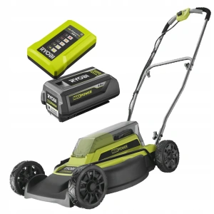 Аккумуляторная газонокосилка RYOBI RY36LMM46A-140 с АКБ и ЗУ
