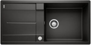 Кухонная мойка Blanco Metra XL 6 S-F Silgranit PuraDur 525933, черный