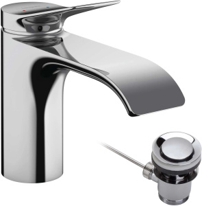 Смеситель для раковины Hansgrohe Vivenis 80 75010000, хром