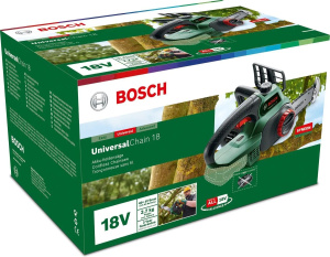 Аккумуляторная цепная пила Bosch UniversalChain 18 (06008B8001)