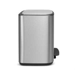 Мусорный бак с педалью Brabantia Bo Pedal Bin, 36л, матовая сталь 121487