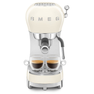 Кофеварка рожковая SMEG ECF02CREU, кремовый
