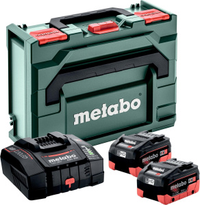 Набор аккумуляторов Metabo 685304000 с 2 АКБ 10Ач и ЗУ в кейсе