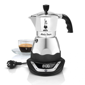 Кофеварка гейзерная электрическая Bialetti Moka Timer 6093