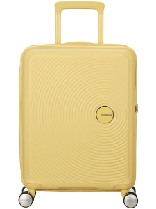 Чемодан American Tourister Soundbox 55 см,41 л, желтый