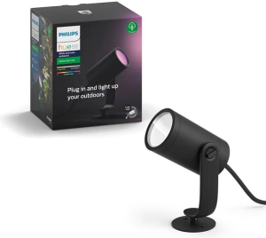 Уличный прожектор Philips Hue White and Color Ambiance Lily 1742830P7, черный