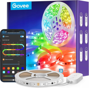 Светодиодная лента Govee RGBIC H263, 10 м