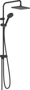 Душевой гарнитур Hansgrohe Vernis Shape с дождевым душем, матовый черный 26282670