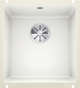 Кухонная мойка Blanco Subline 375-U PuraPlus 523726, керамическая, белый
