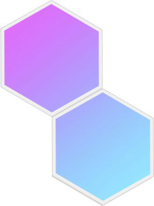 Комплект светодиодных панелей Govee Glide Hexa Light H1061002, 2 шт