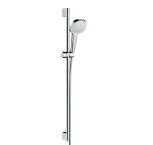 Душевой набор Hansgrohe Croma Select E 26591400, хром белый матовый