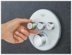 Смеситель скрытого монтажа Grohe SmartControl 29146000, хром