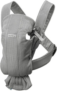 Рюкзак-Кенгуру для новорожденных BabyBjorn Mini Mesh 0210.18 (серый)
