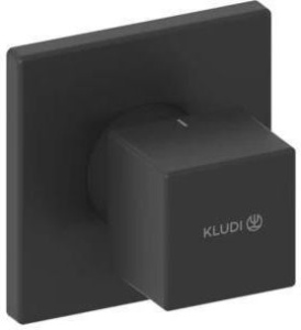 Вентиль скрытого монтажа Kludi Decus 548163975, матовый черный