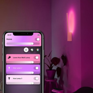 Умный настенный светильник Philips Hue Liane white and color ambience Bluetooth 929003053201 белый