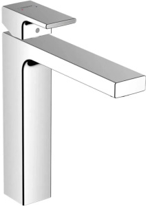 Смеситель для раковины без сливного гарнитура Hansgrohe Vernis Shape 190 71591000, хром