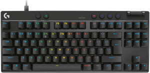 Игровая клавиатура Logitech G PRO X TKL Rapid 920013233, черная