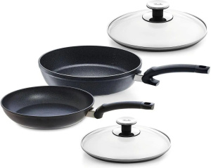 Набор 2 сковород Fissler Adamant Comfort 4El. 24Cm 28Cm (157304040000)