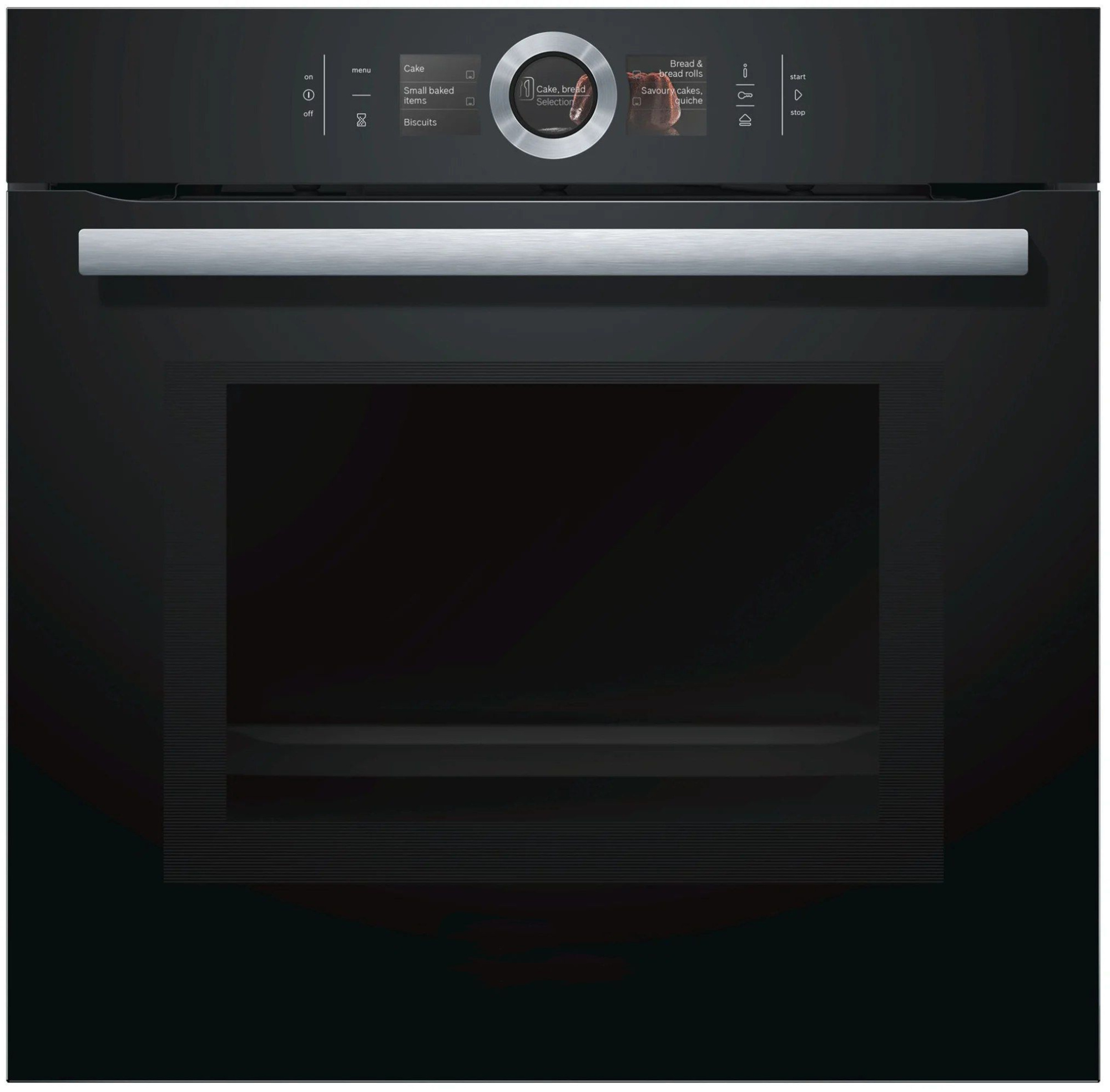 Электрический духовой шкаф Bosch HNG6764B6, черный