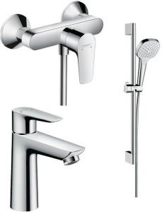 Душевой комплект Hansgrohe Talis 71760000 + 71710000 + 26582400