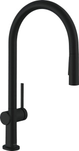Смеситель для кухни Hansgrohe Talis 210 72801670, матовый черный