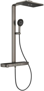 Душевая стойка Grohe Spa Rainshower Aqua Pure 100962AL00, матовый графит