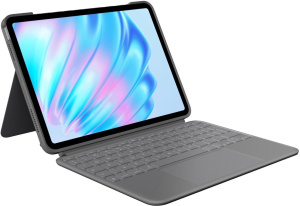 Клавиатура-чехол Logitech Combo Touch 920012636 для iPad Air 11 M2, серая