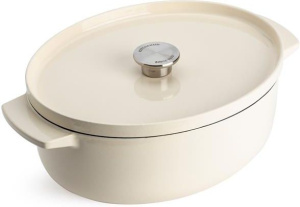 Кастрюля KitchenAid CC006062-001, кремовый, 5,6л