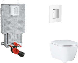 Комплект инсталляции Grohe Uniset SoftClose Skate Cosmopolitan SANI15BB3115