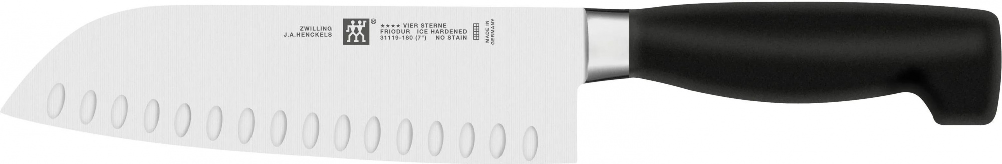 Zwilling Four Star 18 см нож Сантоку из нержавеющей стали 311191810