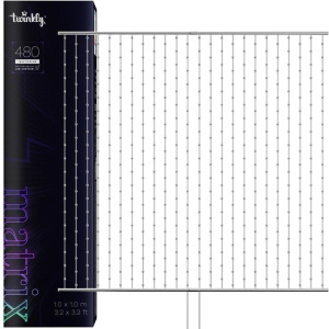Светодиодная завеса Twinkly Matrix 480 RGB, 1x1 м