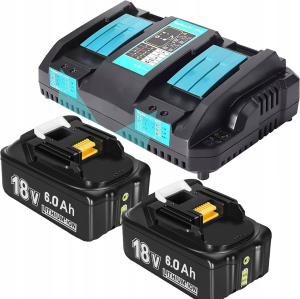 Комплект аккумуляторов и зарядного устройства Makita BL1860B