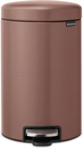 Мусорное ведро с педалью Brabantia NewIcon 234002, коричневое