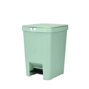 Мусорное ведро с педалью Brabantia StepUp 800283, 25 л, нефритово-зелёное