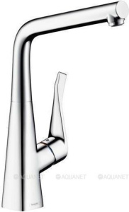 Кухонный смеситель Hansgrohe Metris 14822800 нержавеющая сталь