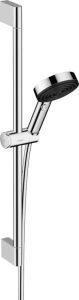Душевой набор Hansgrohe Pulsify Select 105 3jet Relaxation EcoSmart со штангой 65 см, хром 24161000