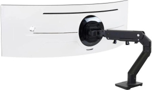 Настольный кронштейн для монитора Ergotron HX Desk Monitor Arm (45-647-224) чёрный