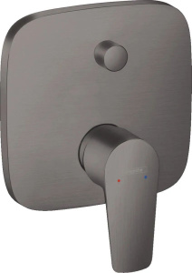 Смеситель для ванны Hansgrohe Talis E Brushed 71474340 матовый хром